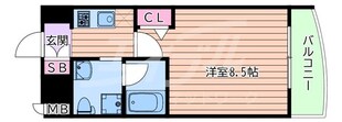 アスール江坂3rdの物件間取画像